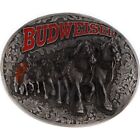 Boucle de ceinture vintage Budweiser Beer Bud Clydesdales cheval western cowboy 3 Neuf dans son emballage d'origine