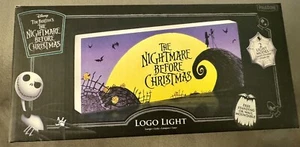 Nuevo Estante/Luz de Pared Disney Pesadilla Antes de Navidad Logo Tim Burton - Imagen 1 de 8
