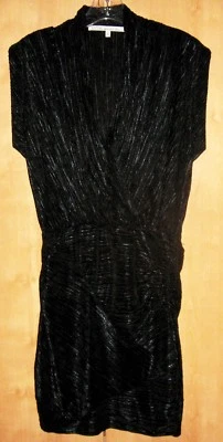 RACHEL ROY BLACK  SEXY V-NECK HOLIDAY COCKTAIL PARTY  DRESS - SIZE SMALL - Image 1 of 4