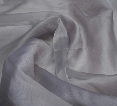 AliceBlue Tissue Organza Fabric Cloth Material for dresses , Craft, Art  1 YARD - Image 1 of 3