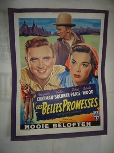 LES BELLES PROMESSES/THE GREEN PROMISE/F825/épreuve d'affiche+affiche belge - Picture 1 of 2