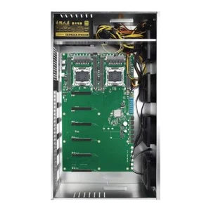 X99 DUAL PLUS System Support 6 gpu Graphics card LGA 2011-3 E5 V3 V4 - Picture 1 of 5