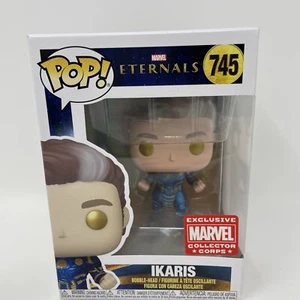 Funko Pop! Marvel Collector Corps Exclusivo Eternals Ikaris 745 Con Protector - Imagen 1 de 9