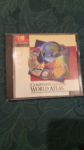 Comptons Interactive World Atlas PC CD-ROM 1997 Edition Software Windows 95 - Picture 1 of 2