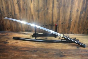 Spada giapponese forgiata a mano 9260 in acciaio a molla Musashi Nodachi Odachi Samurai - Foto 1 di 8