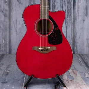 Yamaha FSX800C Concert Cutaway Acoustic/Electric, Ruby Red - Picture 1 of 7
