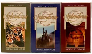 Splendours of the World 3 x VHS Nature Imperial Ancient New Factory Sealed - Picture 1 of 8