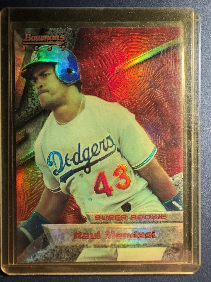 Raul Mondesi 1994 Bowman’s Best Super Rookie Refractor #86 - Los Angeles Dodgers - Imagem 1 de 1