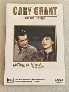 HIS GIRL FRIDAY DVD - CARY GRANT - NEW & SEALED - Picture 1 of 2