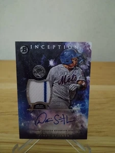 Bowman Inception 2016 - Reliquias autografiadas Dominic Smith #IAR-DS (AU, MEM, RC) - Imagen 1 de 4