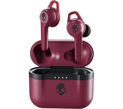 Skullcandy Indy Evo In-Ear True Wireless Headphones IP55 Ear Buds - Deep Red - Image 1 of 4