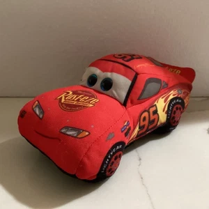 Ty Sparkle Cars Hero LIGHTNING McQUEEN Plush Beanie Baby - Picture 1 of 4