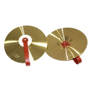 Zen-On CM-10 Children's Matching Cymbal Set 25.4cm Brass with Accessories - Picture 1 of 1