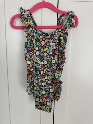 Mini Boden Toddler Girl Floral Bathing Suit Swimsuit Size 2-3 - Image 1 of 4