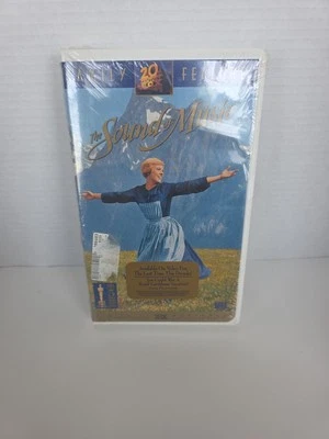 The Sound of Music VHS 1996 THX Digital CLAMSHELL New SEALED  - Image 1 of 2