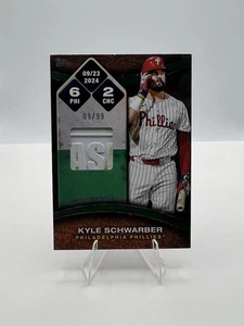 2025 Topps Rounding The Bases Kyle Schwarber Game USED /99 RTB-KY - Picture 1 of 2