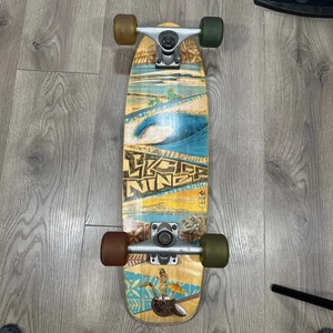 SECTOR 9 Longboard Skateboard Cruiser Gullwing Trucks Sidewinder Tiki Wave 26.5” - Picture 1 of 9