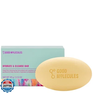 Good Molecules Barra Idratante e Detergente - Barretta Senza Sapone con Burro di Karitè e M - Foto 1 di 5