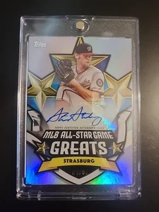 Stephen Strasburg Autographed Numbered 1 Of 50 - Picture 1 of 4
