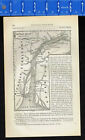 War of 1812 Battle Plan Maps (x5) -1869 Woodcuts LOT C