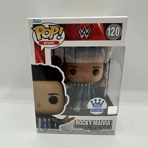 Rocky Maivia (Metallic) Funko POP! Shop Exclusive WWE #120 The Rock - Picture 1 of 6