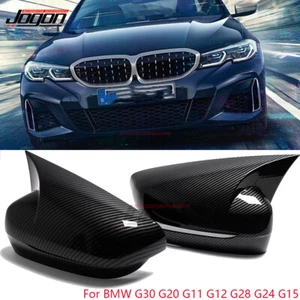 For BMW G30 G20 G11 G12 G28 G24 G15 2018-2022 M Style Wing Side Mirror Cover Cap - Picture 1 of 9