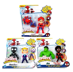 Marvel Mask Flip Spidey and His Amazing Friends Hero Action Figure 2-Pack, Set - Picture 1 of 5