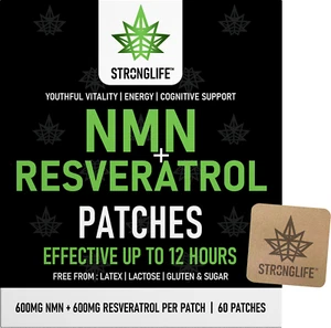 NMN + Resveratrol 30 Pflaster 600mg NMN & 600mg Resveratrol wie Kapseln Pulver - Bild 1 von 1