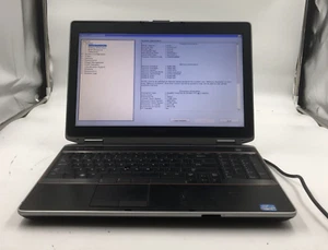 Dell Latitude E6520 Laptop Intel i5-2410M 2.3GHZ 4GB NO HDD/OS/Battery/Caddy - Picture 1 of 17