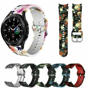 Silicone Watch Band Strap For Samsung Galaxy Watch 7 6 5 4 40 44 /Watch 5 Pro 45 - Picture 1 of 13