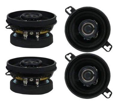 4x Blaupunkt GTX350 3.5-Inch 300W 2-Way Coaxial Car Audio Speaker - Image 1 of 3