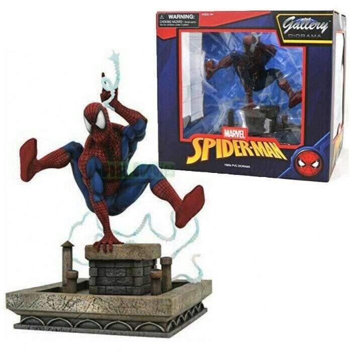 Marvel: Gallery PVC Diorama 90's Spider-Man 20 cm - Immagine 1 di 1