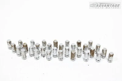 2003-2009 HUMMER H2 LEFT OR RIGHT SIDE WHEEL RIM BOLT LUG NUT SET OF 32 OEM - Image 1 of 4
