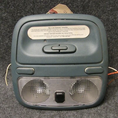 Oldsmobile Aurora 1996-1999 mapa aéreo luz de cortesía con enlace de hogar azul OEM S100 Foto 1 de 4