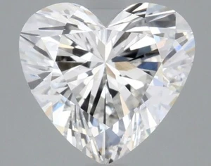 2 CT Heart Shape Lab Grown Diamond For Engagement Ring - Picture 1 of 4