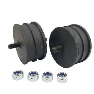 Engine Rubber Mounts Set + Nyloc Nuts For Land Rover Defender Discovery ANR1808K - Picture 1 of 1