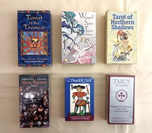 Vintage tarot decks lot x 2 (you choose) out of print, rare, new, factory sealed - Photo 1 sur 8