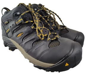 KEEN Utility Lansing Mid Waterproof Steel Toe Work Boots for Men -Size 8.5D - Picture 1 of 11