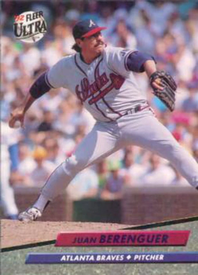 #455 Juan Berenguer - Atlanta Braves - 1992 Ultra Baseball - Image 1 of 1