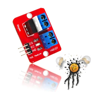 Arduino PWM LED Modul 0-24V Mosfet IRF520 Transistor Motor Control 10V LED PWM - Bild 1 von 2