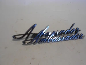 AMC Ambassador Emblema 1965-70, 7 1/8" - Imagen 1 de 4