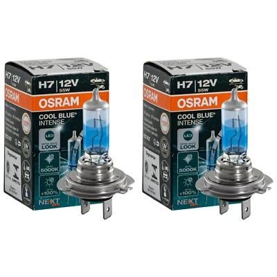 2x OSRAM H7 COOL BLUE INTENSE NextGeneration 5000K 1500lm 64210CBN 55W +100% 12V - Bild 1 von 4