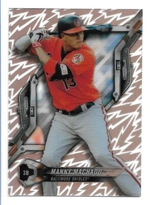 Manny Machado 2018 Topps High Tek Pattern 2 Lightning #HT-MMA Baltimore Orioles - Imagen 1 de 2