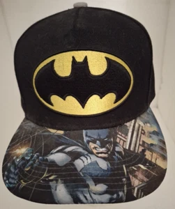 Batman Ballcap Bunter Schein. Snapback. Gebrauchte TM und DC Comics S17 OSFM - Bild 1 von 6