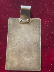 SELTENER VINTAGE SILBER ANHÄNGER / BARREN: Sterlingsilber - 925 - 1970er!!! - Bild 1 von 4