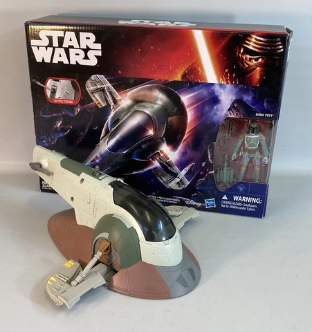 Star Wars Force Awakens Boba Fett Slave 1 Complete ESB 3.75” Figure Box 2015 Cover