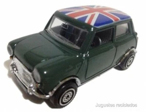 Mini Cooper bandera Reino Unido color verde 1:43 Guisval Diecast Coche - Imagen 1 de 1