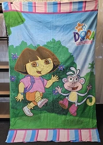 Dora The Explorer Doona Quilt Cover Single Bed Nickelodeon Pre-Owned - Picture 1 of 2