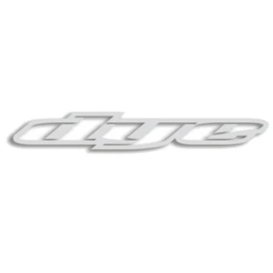 COLO DE PAINTBALL DE NIEVE DE PRECISIÓN TINTE 12" CALCOMANÍA ADHESIVA VINILO TROQUELADO BLANCO, ¡NUEVO! - Imagen 1 de 4