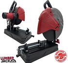 Metal Cut Off Saw Abrasive Chop 355mm 14 Inch Blade 2600W Lumberjack Warranty